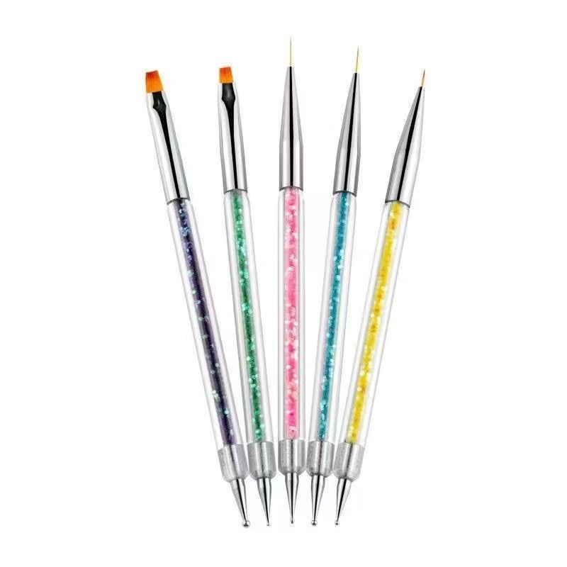 Nail Art Brushes Double head