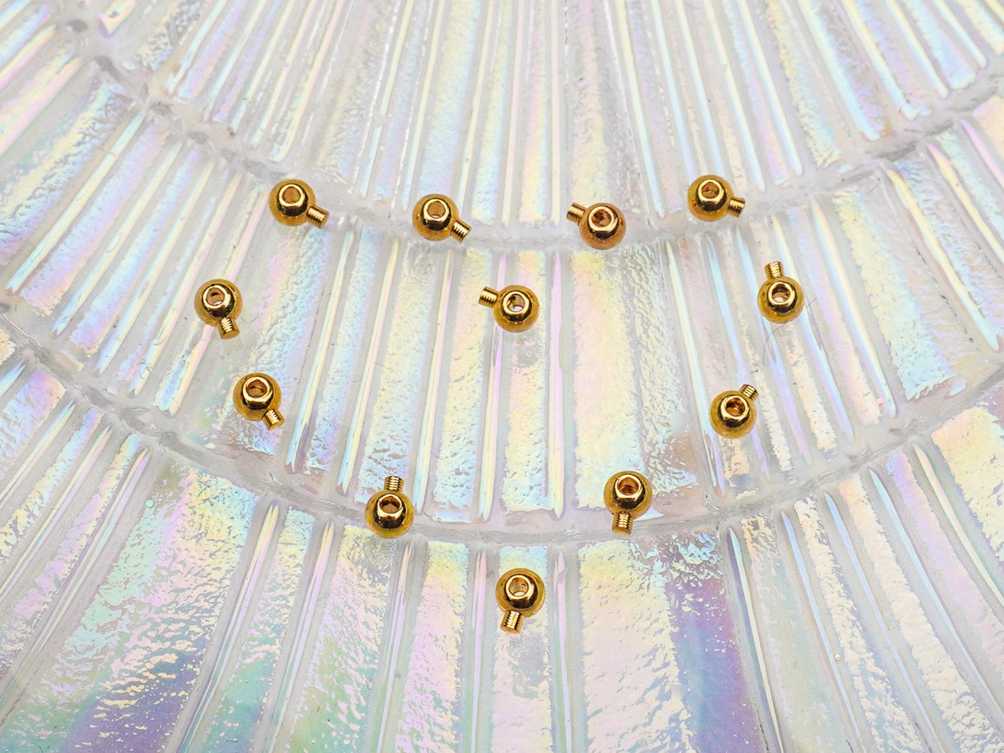 100 pcs Round Crimp Beads