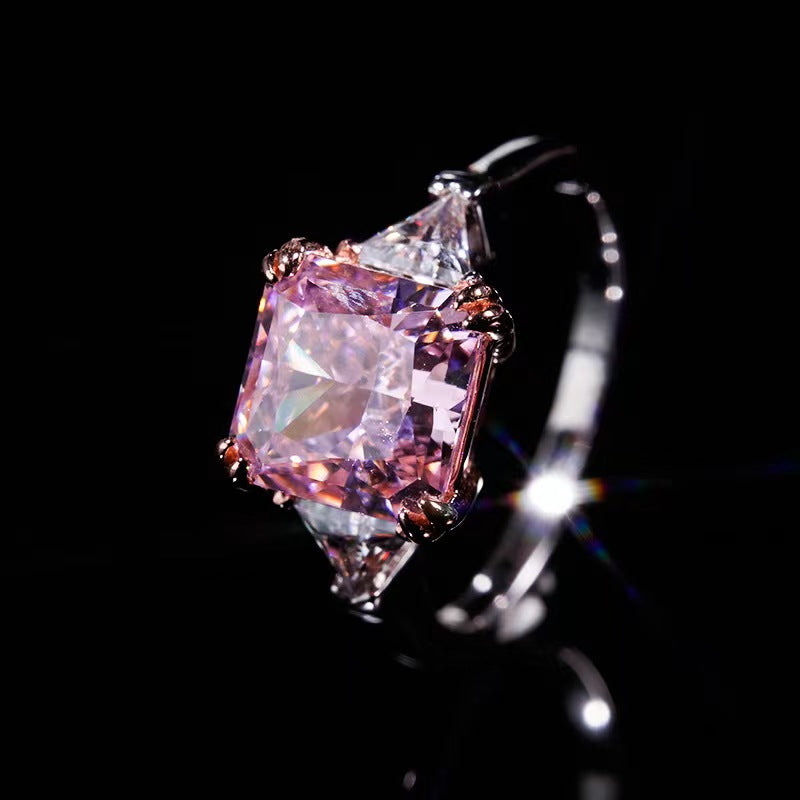 R34 Pink CZ Diamond