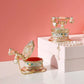 Vintage Enamel Telephone Trinket Box