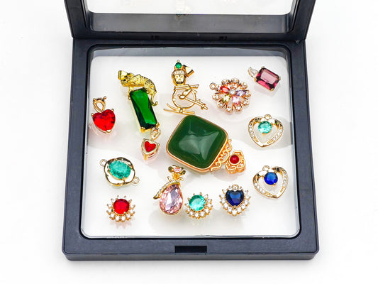 Dual-Tone Charm Assortment