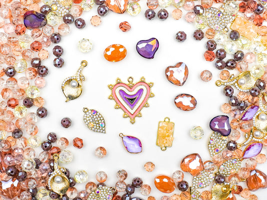 Giant Lux-Peach Heart