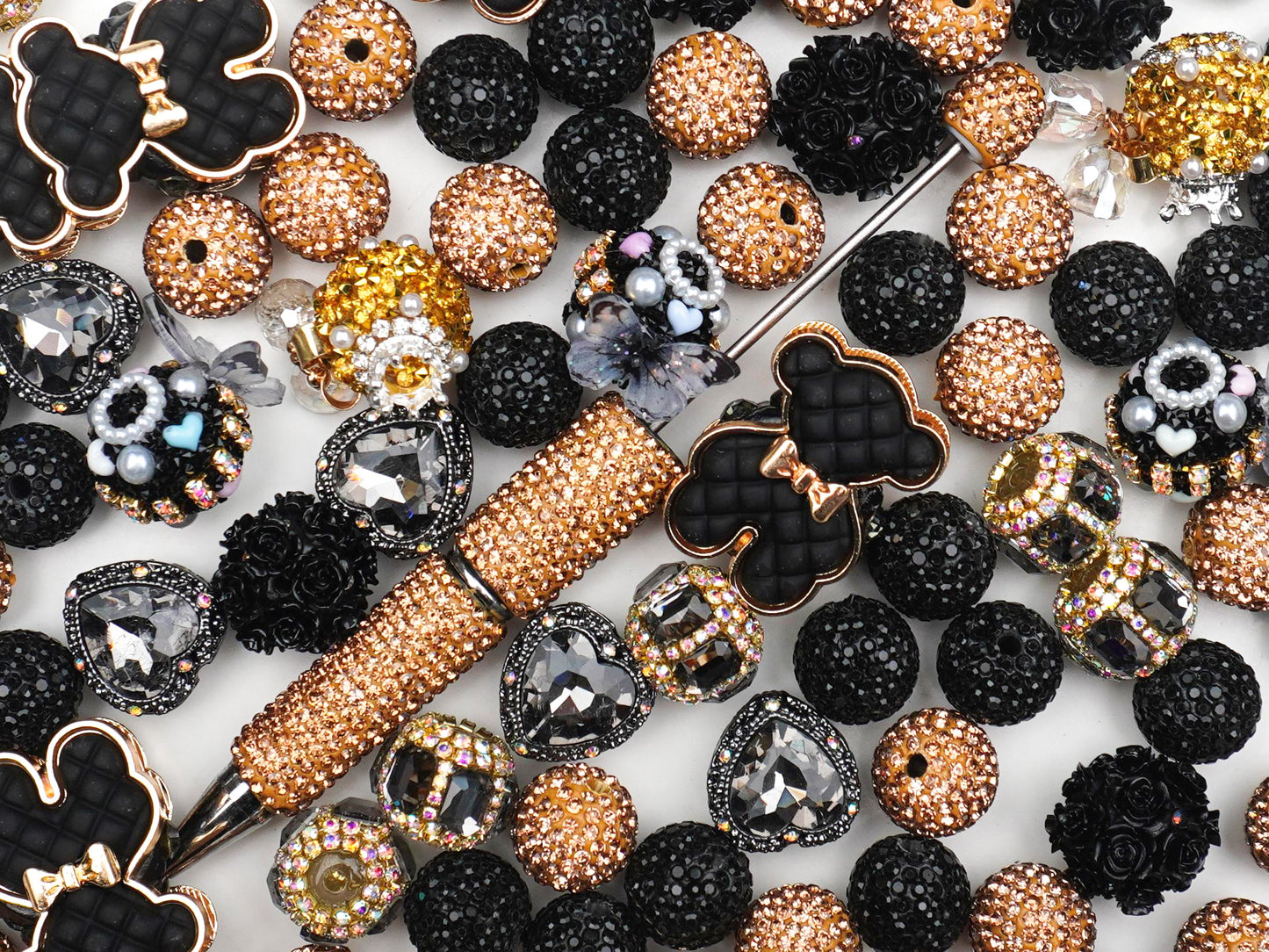 Secret Mix-Beaded Pen-Downtown Cool