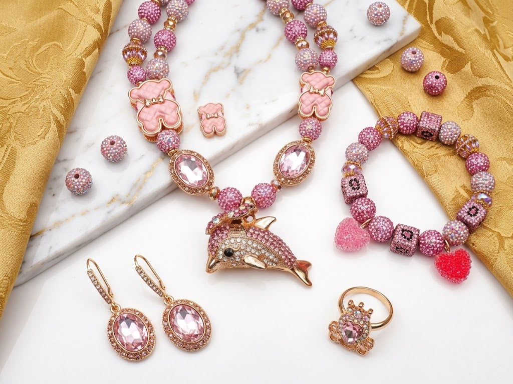 Secret Mix-Beaded Pen-Dreamhouse Bubblegum