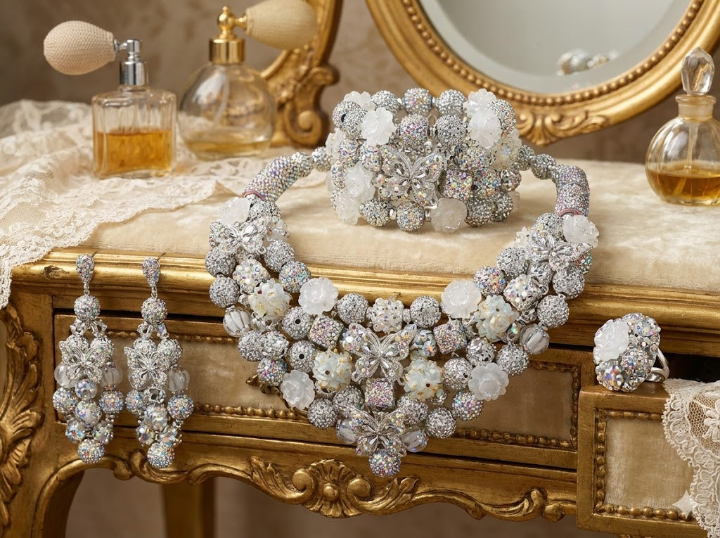 Beaded Pen-Glass Slipper