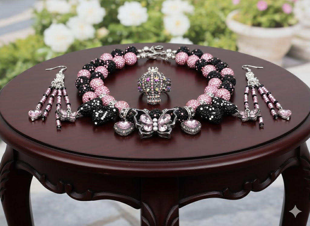 Secret Mix-Beaded Pen-Gothic Girl