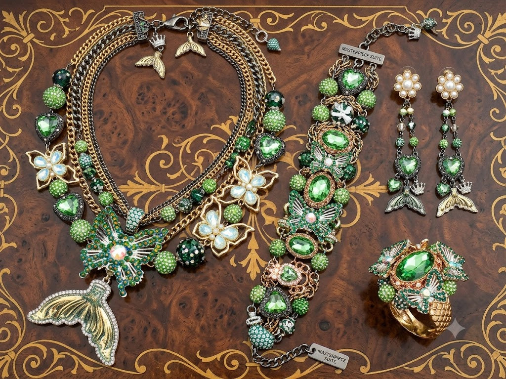 Secret Mix-Beaded Pen-Lush and Verdant