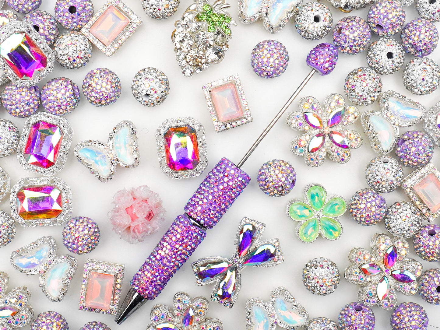 Beaded Pen-Mirror Glaze