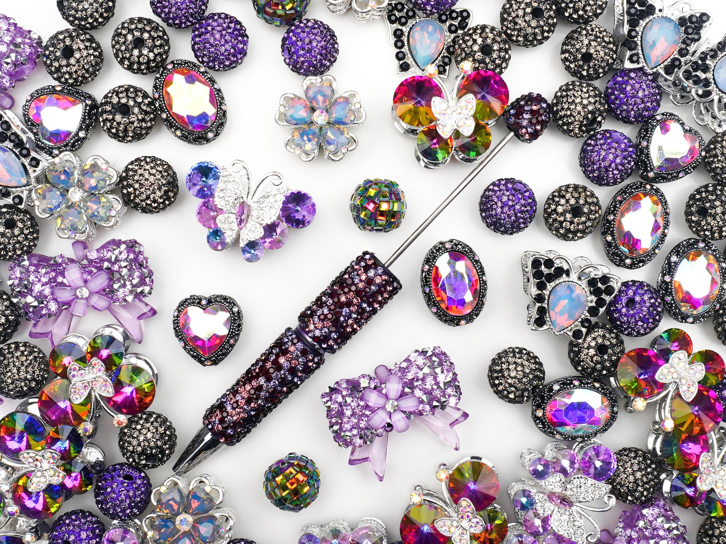 Beaded Pen-Mood Ring