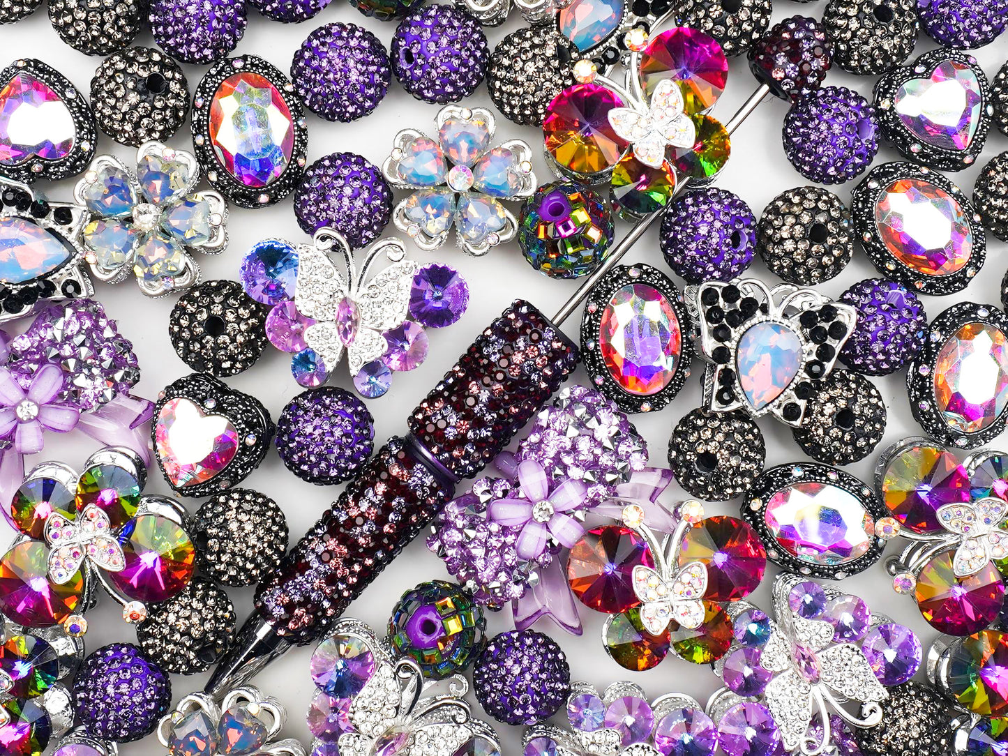 Beaded Pen-Mood Ring