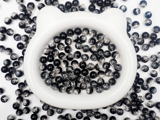 Smoke Drama Gradient Cracking Beads