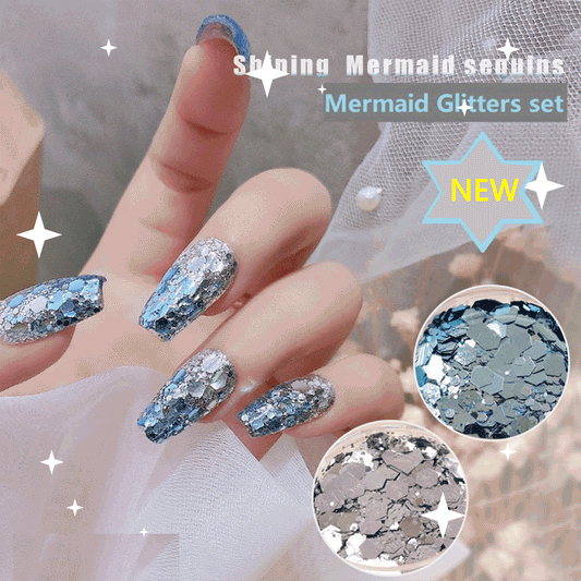 Mermaid Glitters set(2 in 1)