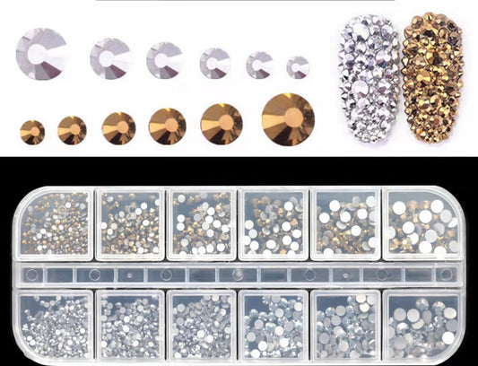 Metallic Rhinestones Crystal Flatback BD05-K
