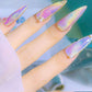 Rainbow Magnetic Cat Eye UV Gel+Magnet Stick