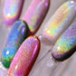 Rainbow Magnetic Cat Eye UV Gel+Magnet Stick